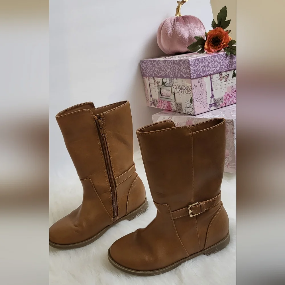 The Children's Place girl brown boots size 11